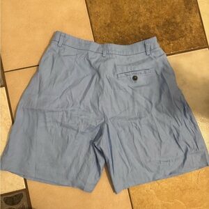 Anthropologie Light Blue Flat-Front Men's Shorts
